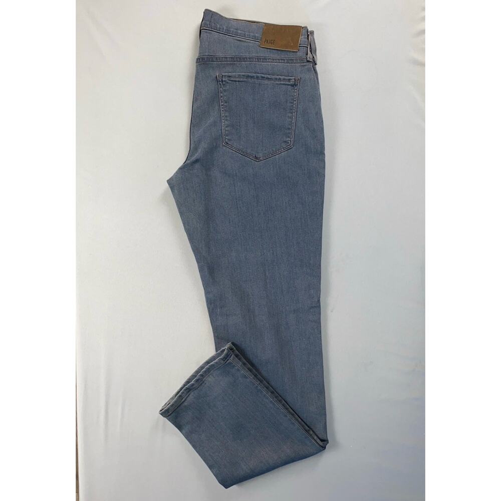 Paige Federal Slim Straight Lightweight Stretch Denim Jeans in Marson. 34X34 EUC